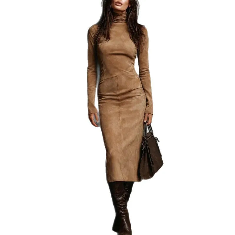 Long Sleeve Slim Fit Base Dress — image 1