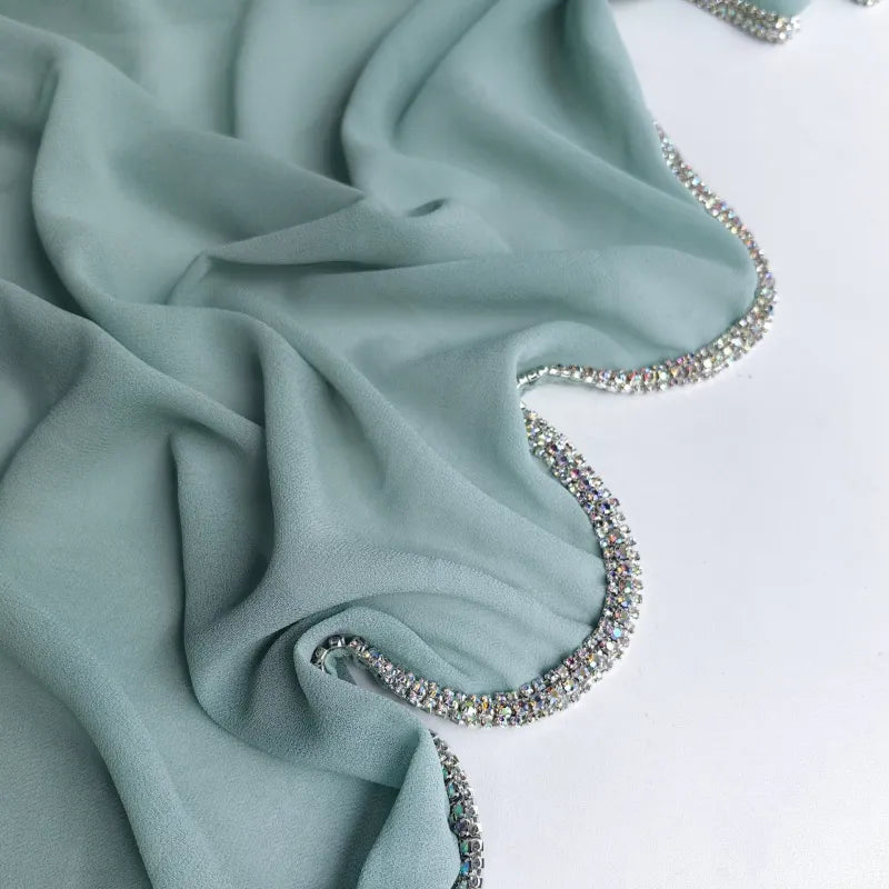 Lightweight Printed Chiffon Scarf (70 × 180 cm) — image 4