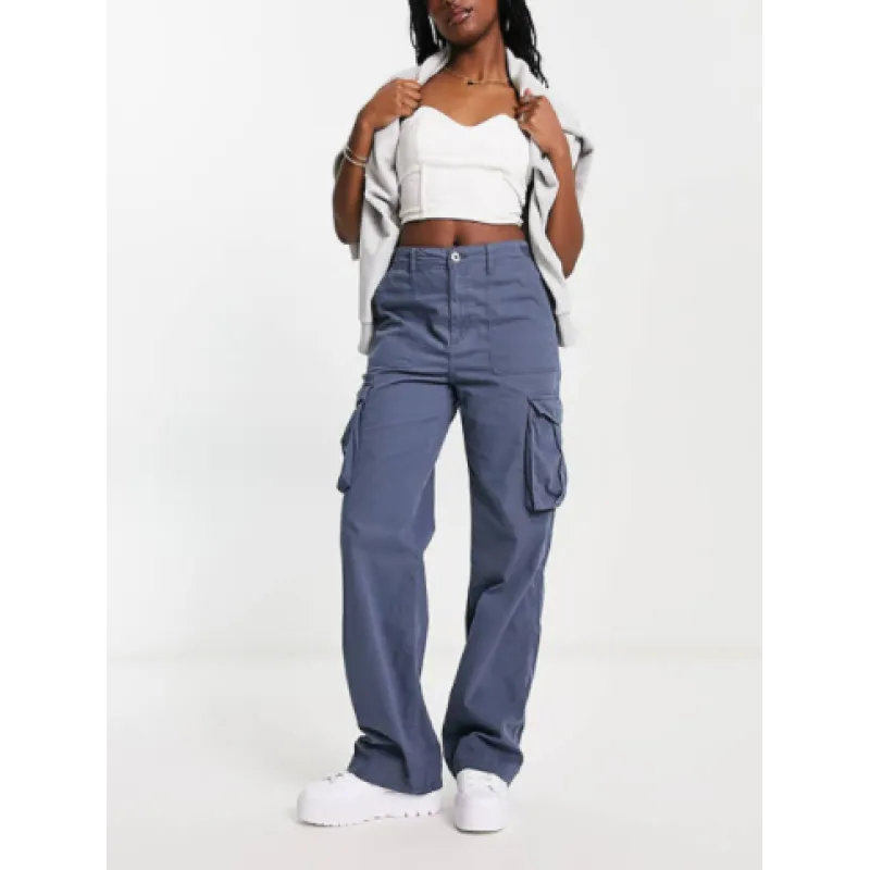 Cotton Straight Leg Jeans — image 6