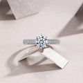 Platinum Plated S925 One Carat Ring — image 1