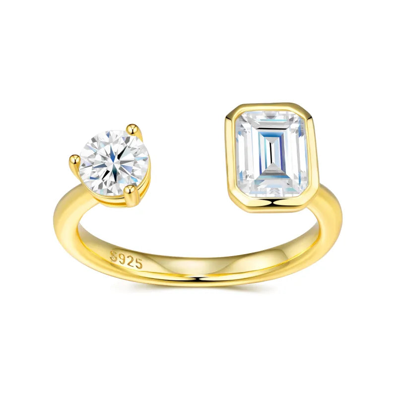Gold Plated S925 Pillow Cut Ring — image 5