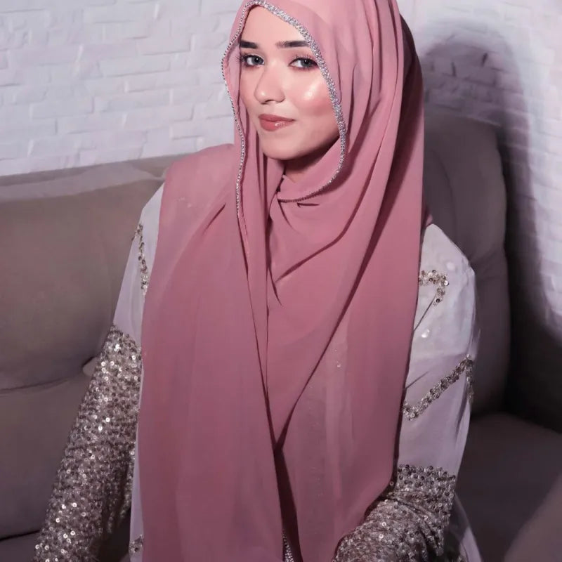 Lightweight Printed Chiffon Scarf (70 × 180 cm) — image 5