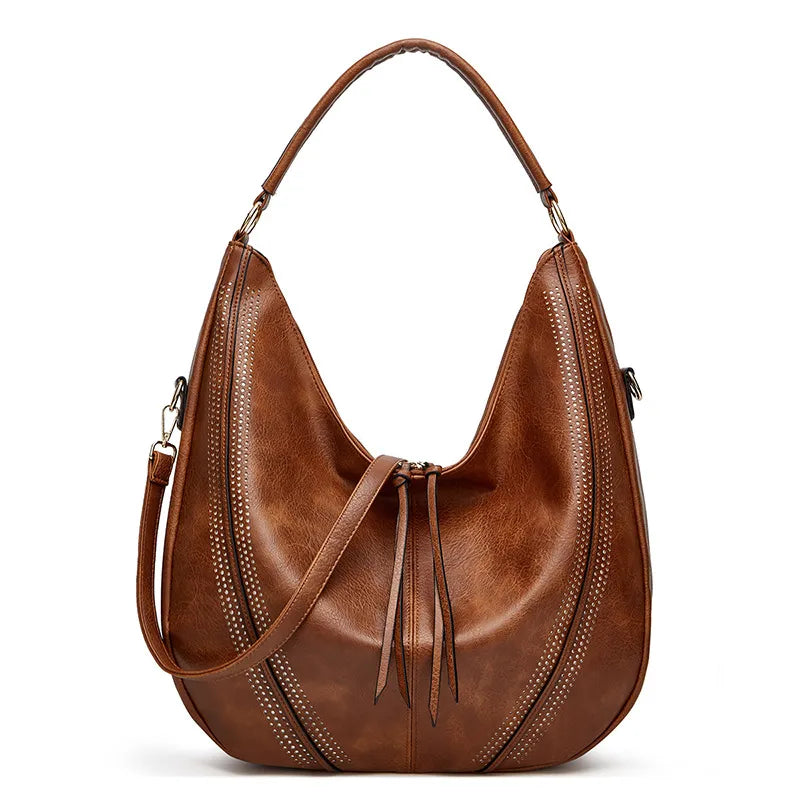 PU Fringe Large Tote Bag — image 2