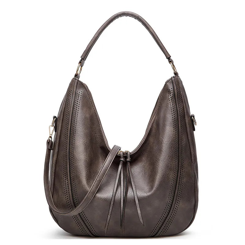 PU Fringe Large Tote Bag — image 5