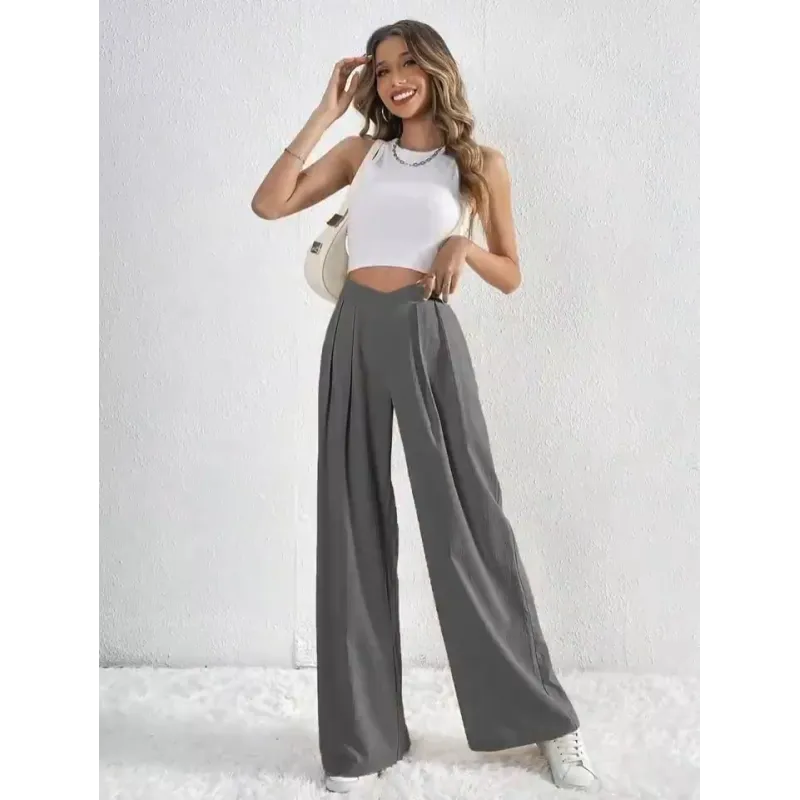 Women's Pleated Wide-Leg Pants — image 2